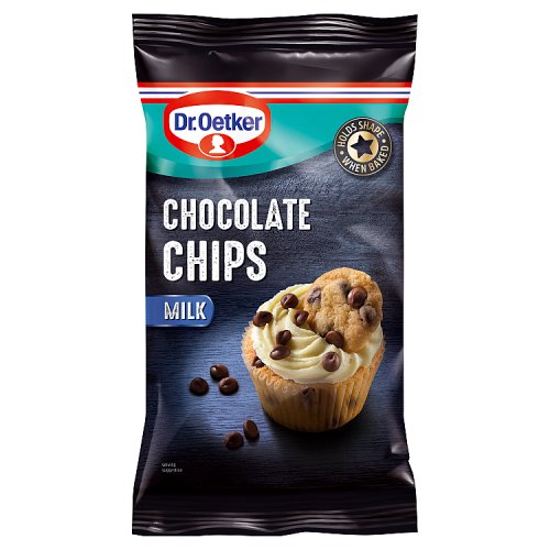 DR OETKER CHOC CHIPS MILK 100G X 9
