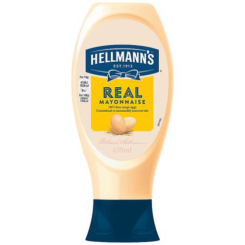 HELLMANNS SQUEEZY MAYO 430G X 8