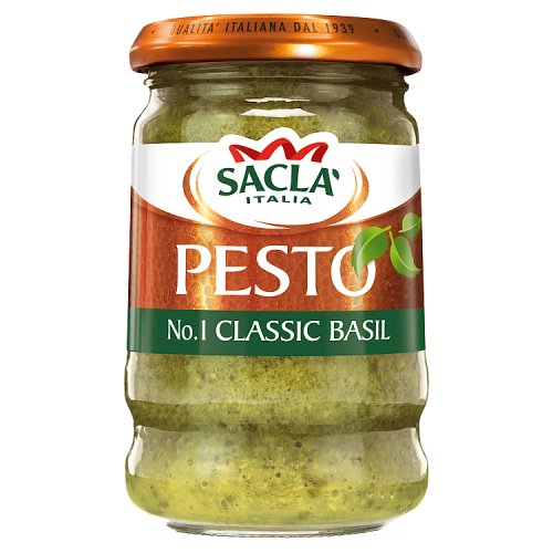 SACLA GREEN PESTO 190G X 6