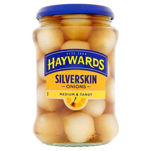 HAYWARDS SILVERSKIN PICKLED ONIONS 400G X 6