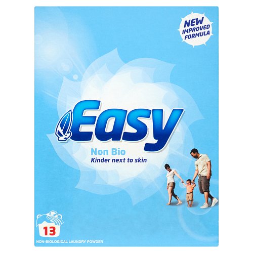 EASY LAUNDRY POWDER NON BIO 13W 884G X 6