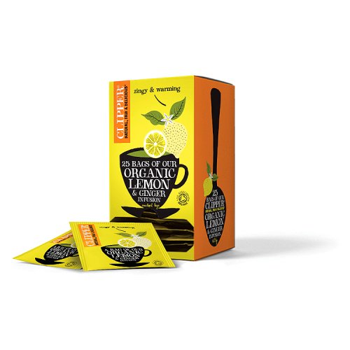 CLIPPER LEMON & GINGER 25'S x1