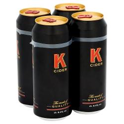 K CIDER 500MLS 4PK X 6