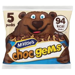 MVC CHOCOLATE ICED GEMS 23G X 5PK x 7