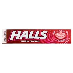 HALLS CHERRY SUGAR FREE X 20