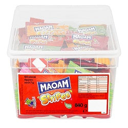 HARIBO MAOAM STRIPES FRUIT 120 x 6P