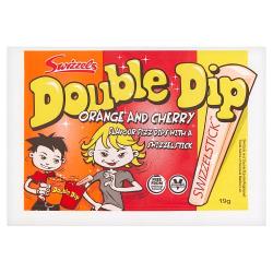 SWIZZELS DOUBLE DIP ORANGE&CHERRY  x 36