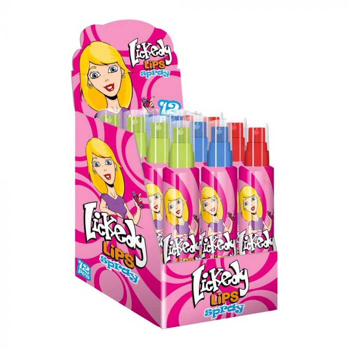 LICKEDY LIP SPRAY X 12