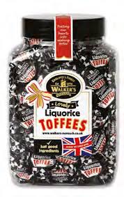 WALKERS W/O LIQUORICE TOFFEE 2.5KG BAG