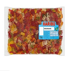 HARIBO W/O GOLD BEARS X 3K BAG