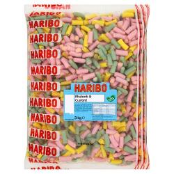 HARIBO W/O RHUBARB & CUSTARD X 3KG BAG