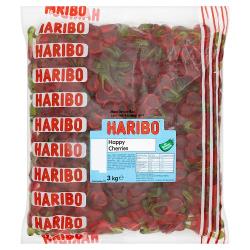 HARIBO W/O HAPPY CHERRIES X 3KG BAG