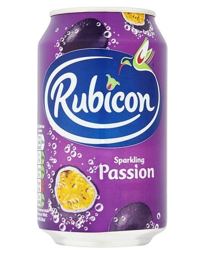 RUBICON PASSIONFRUIT 330MLS CANS X 24