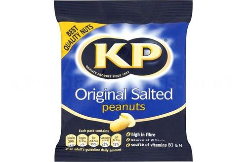 KP SALTED NUTS CARD 50G X 21