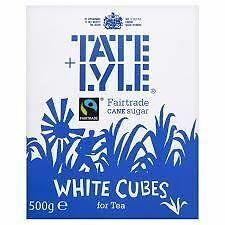 TATE & LYLE WHITE SUGAR CUBES 500G X 10