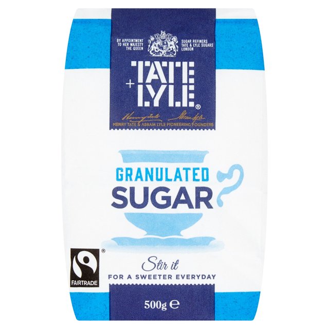 TATE & LYLE GRANULATED SUGAR *500G* X 10