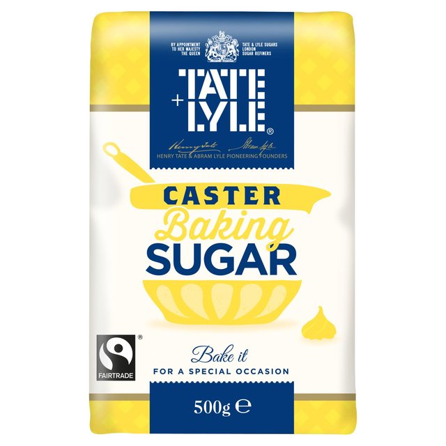 TATE & LYLE CASTER SUGAR *500G* x10