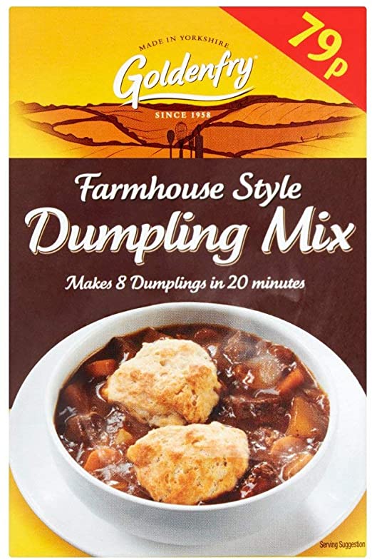 GOLDENFRY DUMPLING MIX 142G X 12