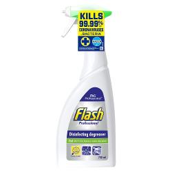 FLASH PROFESSIONAL DISINFECTANT DEGREASER 750MLX 6