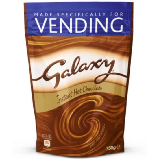 GALAXY VENDING CHOCOLATE (CASE =10  ) 1 X 750G