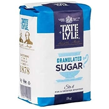 TATE & LYLE GRANULATED SUGAR 1KG x15