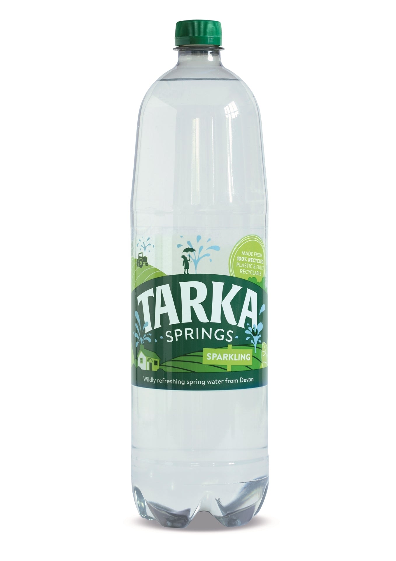 TARKA *SPARKLING* 1.5 LTR X 12 100% RECYCLED