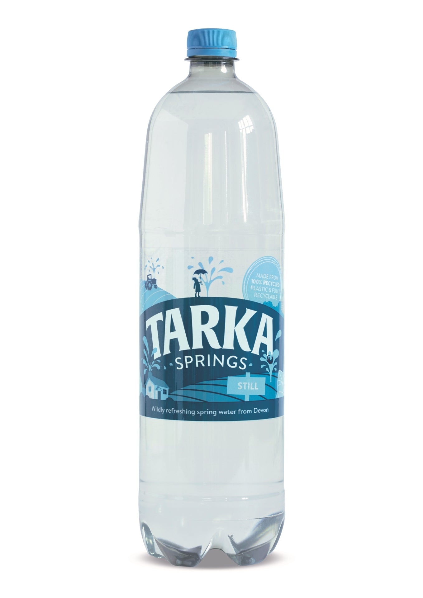 TARKA *STILL*  1.5 LITRE X 12 100% RECYCLED