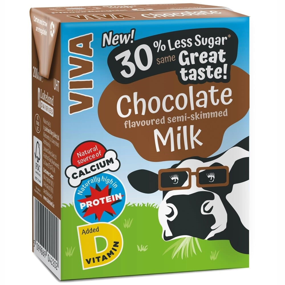 VIVA CHOCOLATE MILK DRINK 200ml x 27