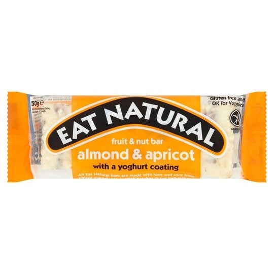 EAT NATURAL ALMOND&APRICOT YOGHURT COATED 40g x 12