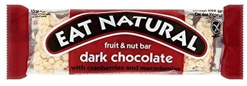 EAT NATURAL CRANBERRY&MACADAMIA(DARK CHOC)  40gx12