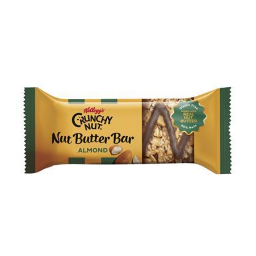 KELLOGGS CRUNCHY NUT BUTTER BAR ALMOND 45g x 12