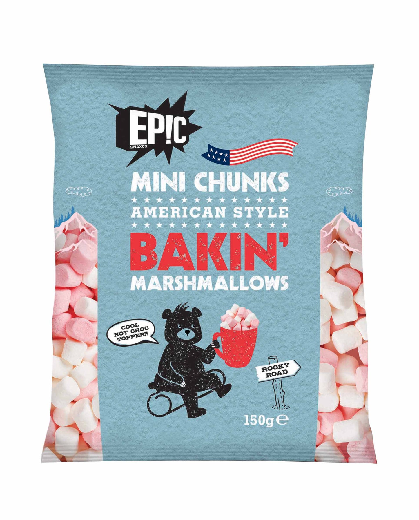 EPIC MINI BAKING MALLOWS 150g x 12