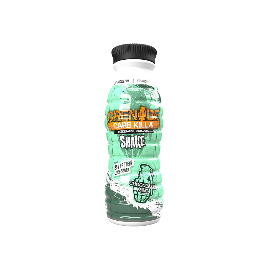 GRENADE MILKSHAKE CHOC MINT 330ml x 8