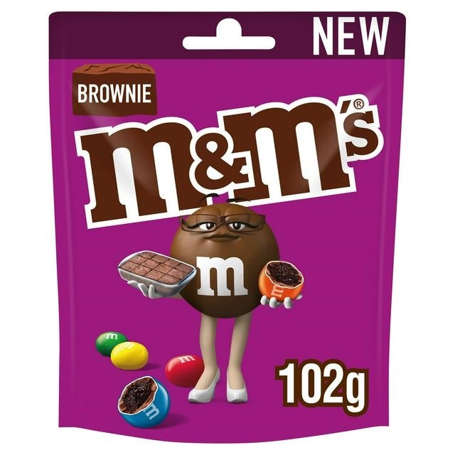 M&M'S BROWNIE POUCH 102g x 12