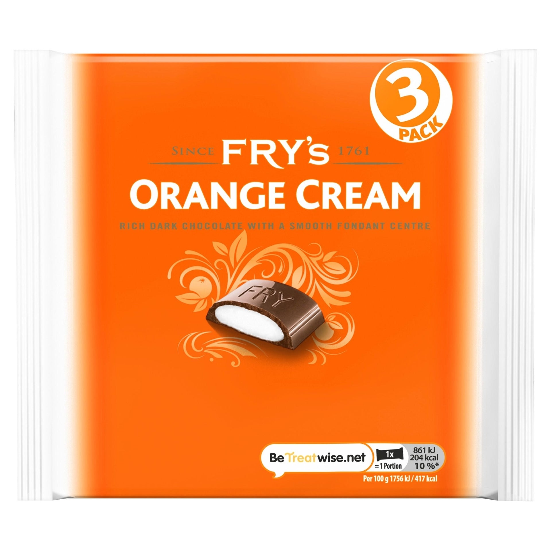 FRYS ORANGE CREAM **3PK** x 16