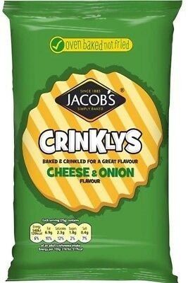 MINI CHEDDARS CRINKLY CHEESE/ONION 45g x 30