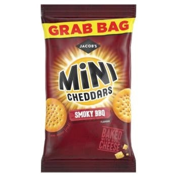 MINI CHEDDARS  BBQ GRAB BAG 45g x 30