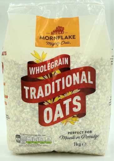 MORNFLAKE PORRIDGE OATS 1kg x 10