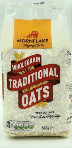 MORNFLAKE PORRIDGE OATS 500g x 12