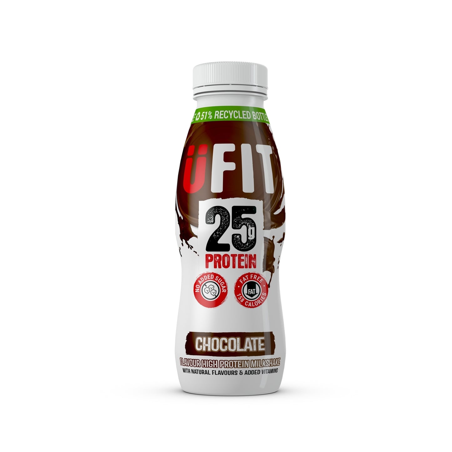 UFIT PROTEIN SHAKE CHOCOLATE 330ml x 10