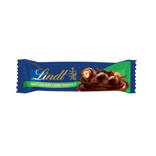 LINDT DARK HAZLENUT BAR 35g x 18