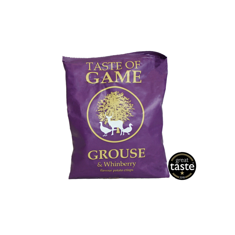 TASTE OF GAME CRISPS GROUSE & WHINBERRY 40g x 24