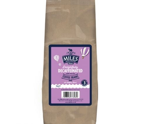 MILES DECAFF COFFEE BEANS 1KG X 1