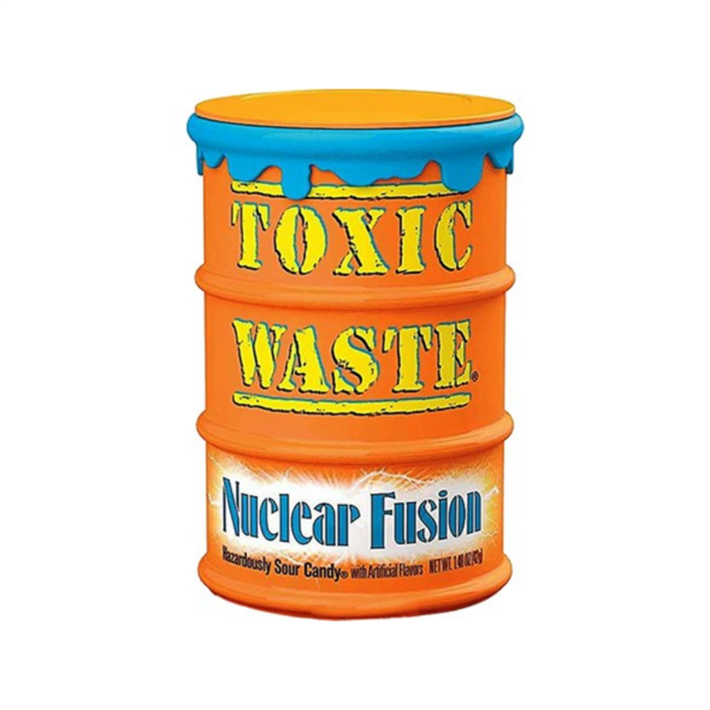 TOXIC WASTE NUCLEAR FUSION CANDY DRUM 42g x 12