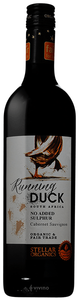 RUNNING DUCK CAB SAUVIGNON (NO SULPHUR) 75cl x 6