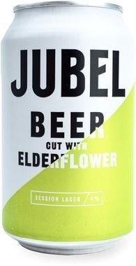 JUBEL BEER CUT WITH ELDERFLOWER CAN 330ml x 12