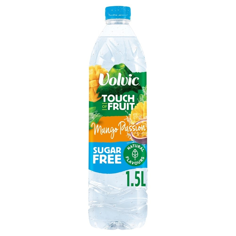 VOLVIC MANGO & PASSION *SUGAR FREE* 1.5LTR X 6