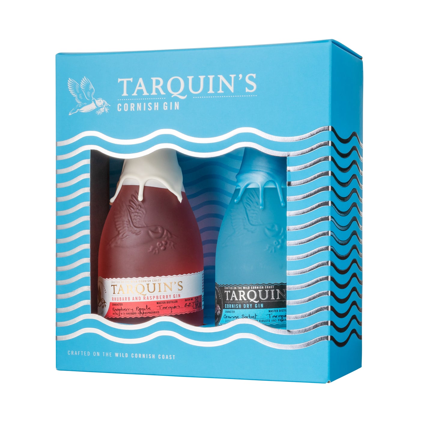 TARQUINS GIFT CORNISH & RHUBARB/RASP x 35cl x 3