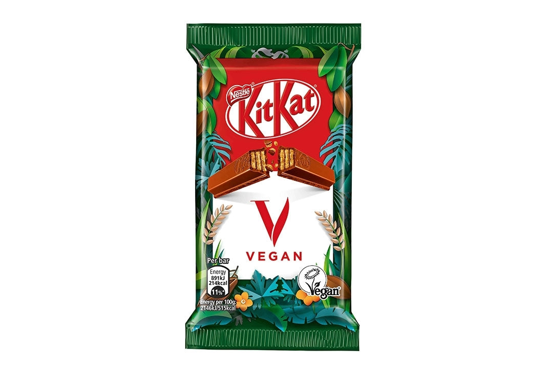 KIT KAT VEGAN 4 FINGER X 24