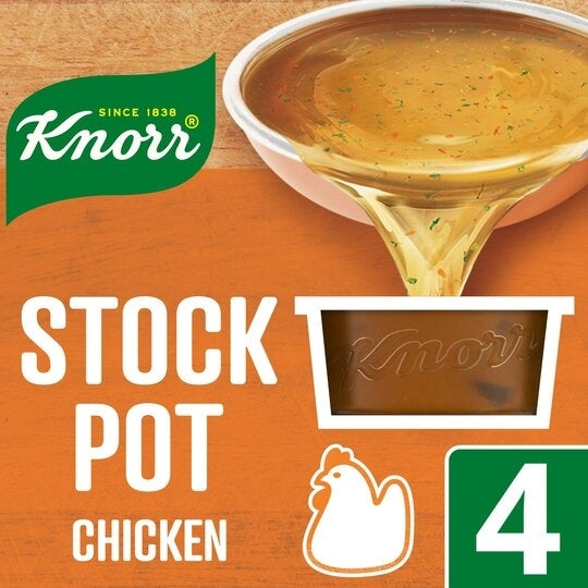 KNORR STOCK POT CHICKEN 4PK X 28G X 8